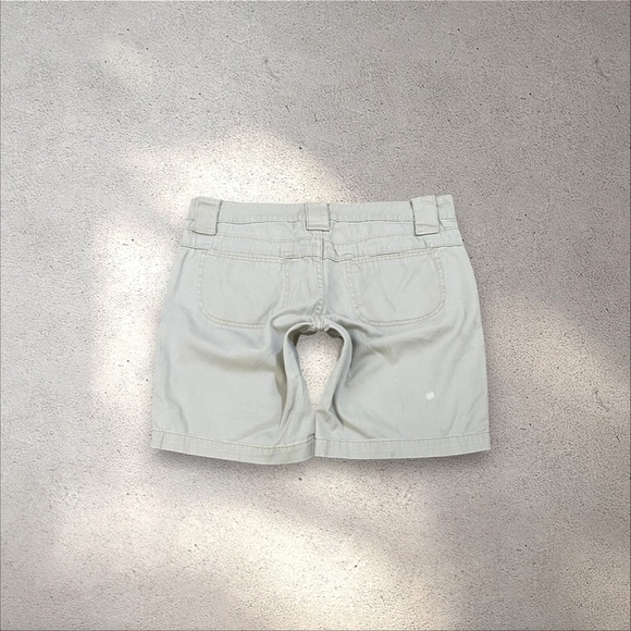 Bebop Khaki Low Rise Bermuda Shorts - Picture 2 of 6